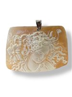 Pendente Mandile 1922 Donna Cammei  in Argento Conchiglia 2MCICM35 - 2MCICM35
